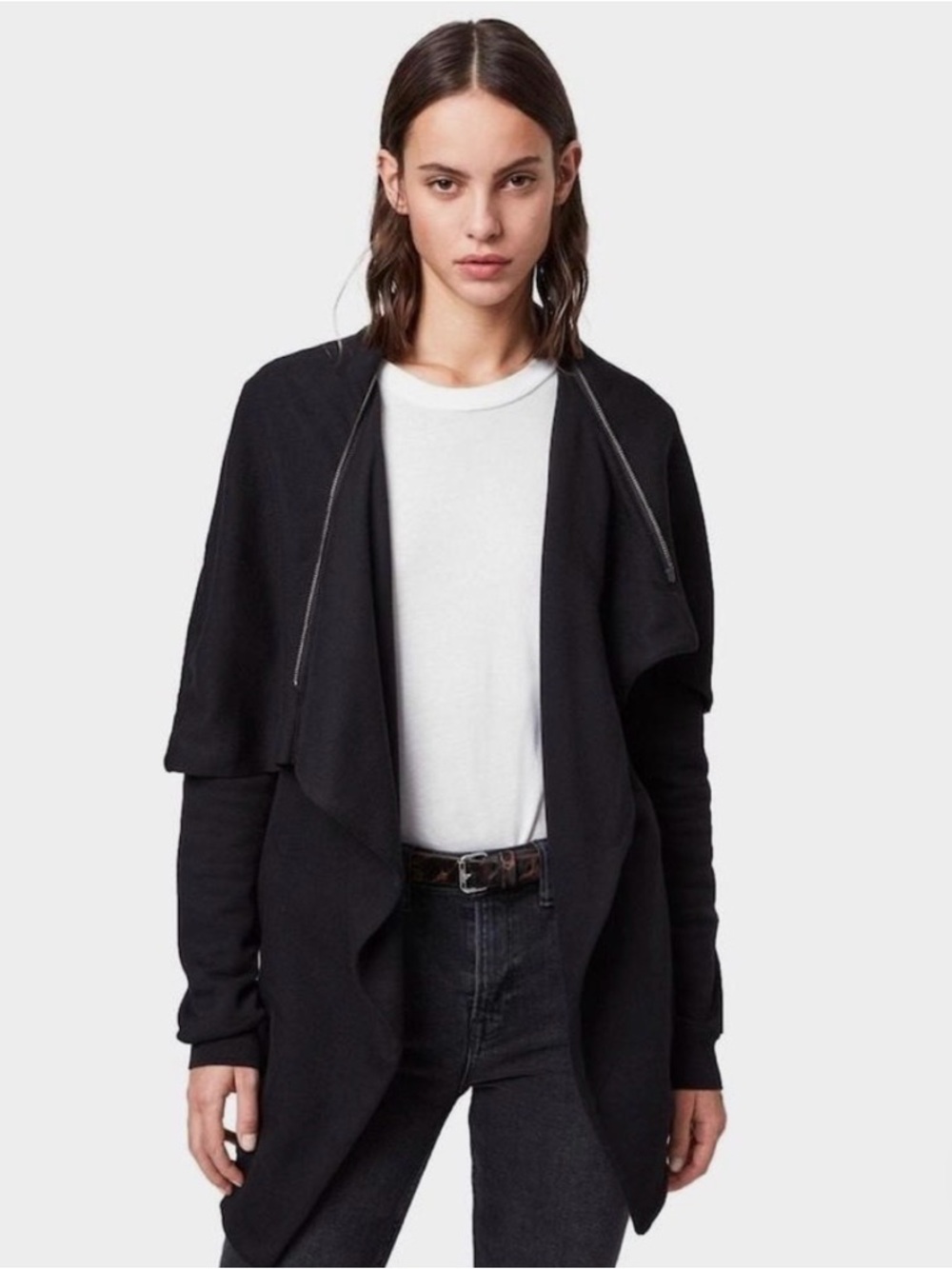 All Saints Drapey Jacket. XS